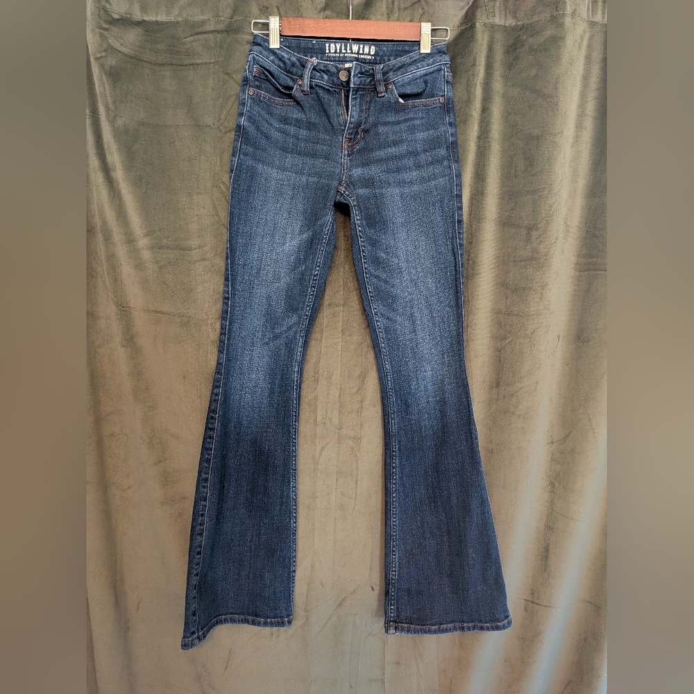 Idyllwind Women's Boot Cut Jeans - Dark Blue Denim